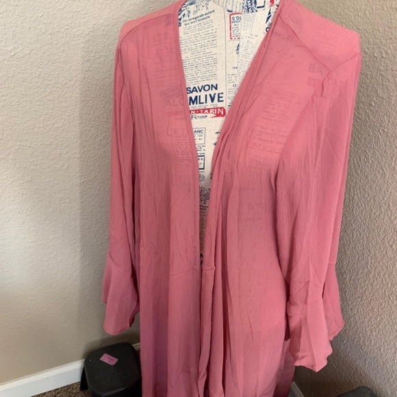 NWT- Torrid Sheer Kimono Size: 4 - Picture 8 of 8